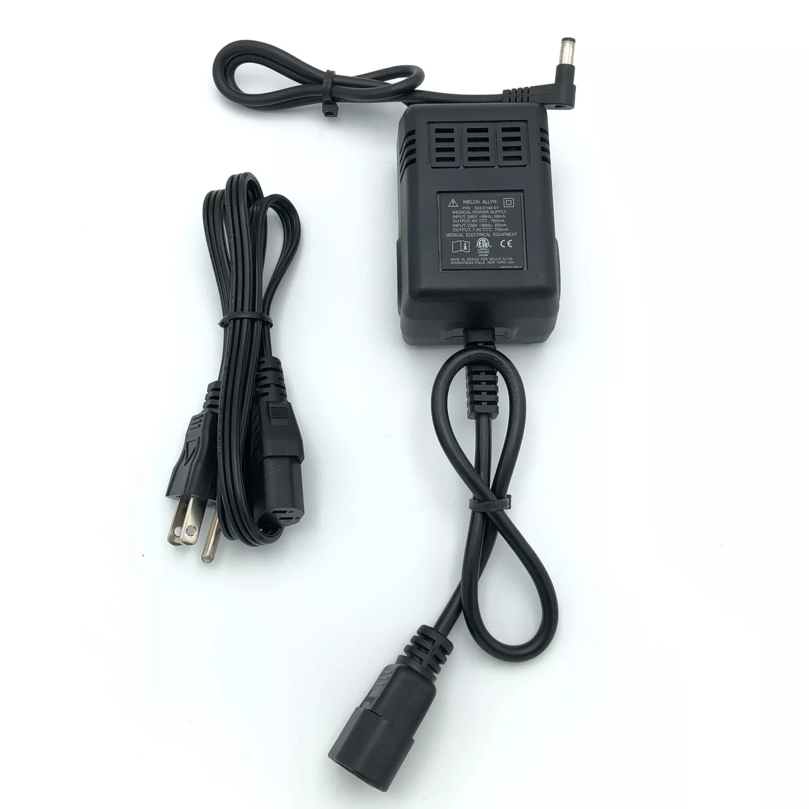 *Brand NEW*Genuine Welch Allyn 503-0148-01 Medical 7.4V 750mA AC Adapter Power Supply